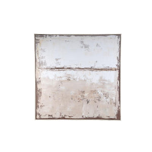 Wandbild – Gemaltes Design, Quadratische Form, Leinwand Material, Natur – Asante | PTMD