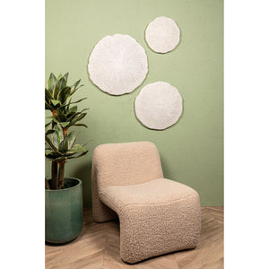 Wall Panel - Coral Shape Design, Round Design, Handmade Finish, S - Kathelle | PTMD