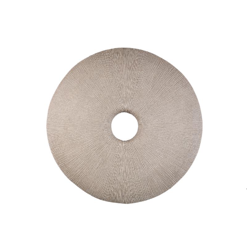 Wall Panel – Sandstone Look Structure, Round Design, Handmade Finish, L – Kathelle | PTMD
