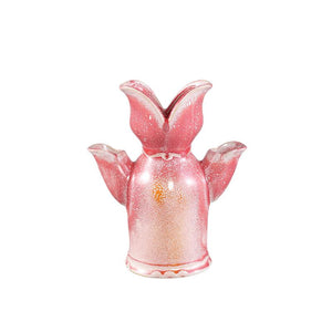 Vase – Tulip-shaped Design, Ceramic Material, Pink Color, S – Brigittee | PTMD