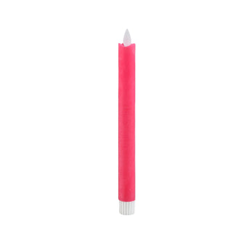 LED-Tafelkerze – Bewegliche Flamme, Paraffin Wachs, 22 cm hoch | PTMD