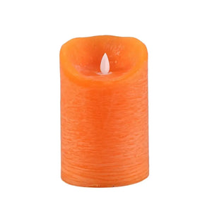 LED Candle L with moving flame and timer function - battery operated | PTMD