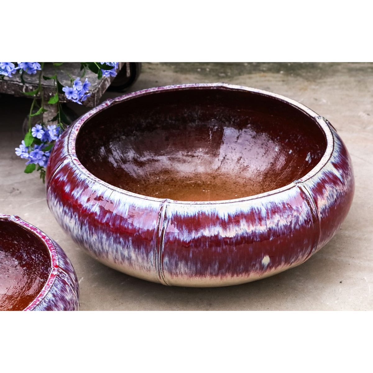 Pot – Ceramic Material, Round Shape, Pink Surface – Azad | PTMD