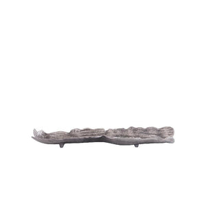 Bowl - Cast aluminum, organic waveform, handmade, S – Lukne | PTMD