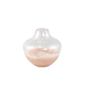 Vase – Bauchige Form, Glas Material, Braun – Enrikas | PTMD