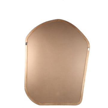 Spiegel – Organisches Design, Rechteckige Form, Massivholz Material, Natur, L – Denholm | PTMD