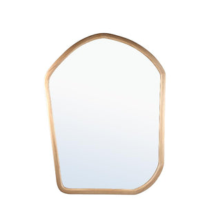 Spiegel – Organisches Design, Rechteckige Form, Massivholz Material, Natur, L – Denholm | PTMD