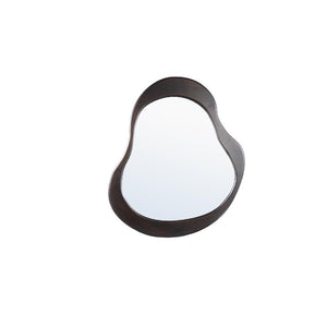 Spiegel – Organisches Design, Rechteckige Form, Massivholz Material, Braun – Barragh | PTMD