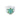 Blumentopf – Runde Form, Zement Material, Blumen Muster, Blaue Oberfläche, XS – Blomme | PTMD
