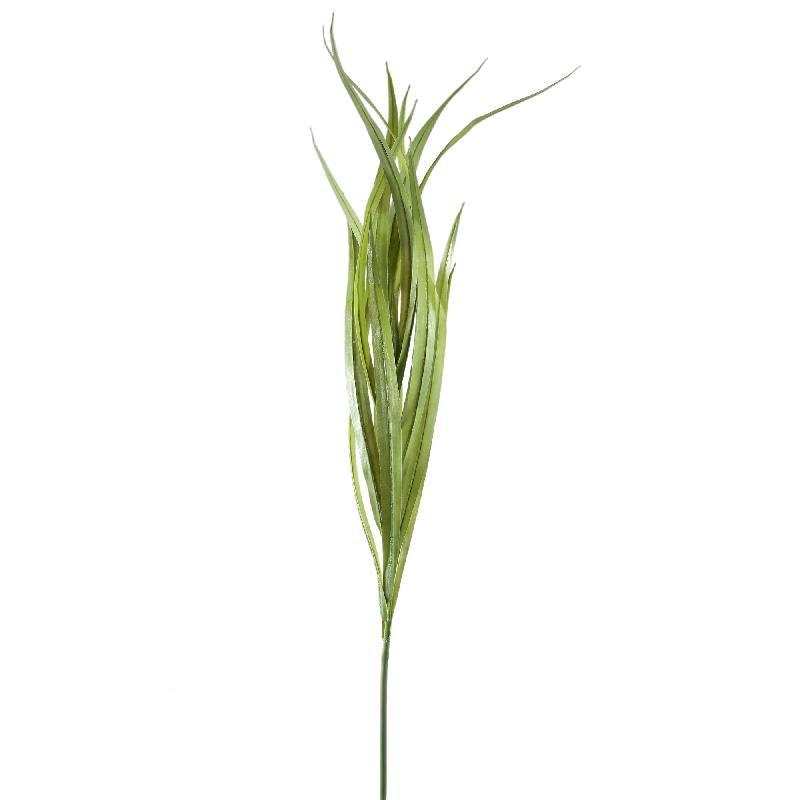 Artificial Plant - Green Yucca Spray, Plastic, Metal, Handmade | PTMD