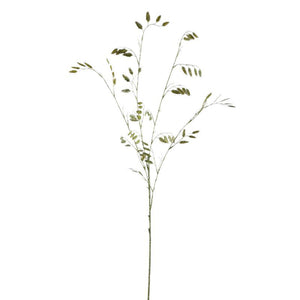 Kunstpflanze - Grünes Briza Gras Spray, Kunststoff, Handgefertigt | PTMD