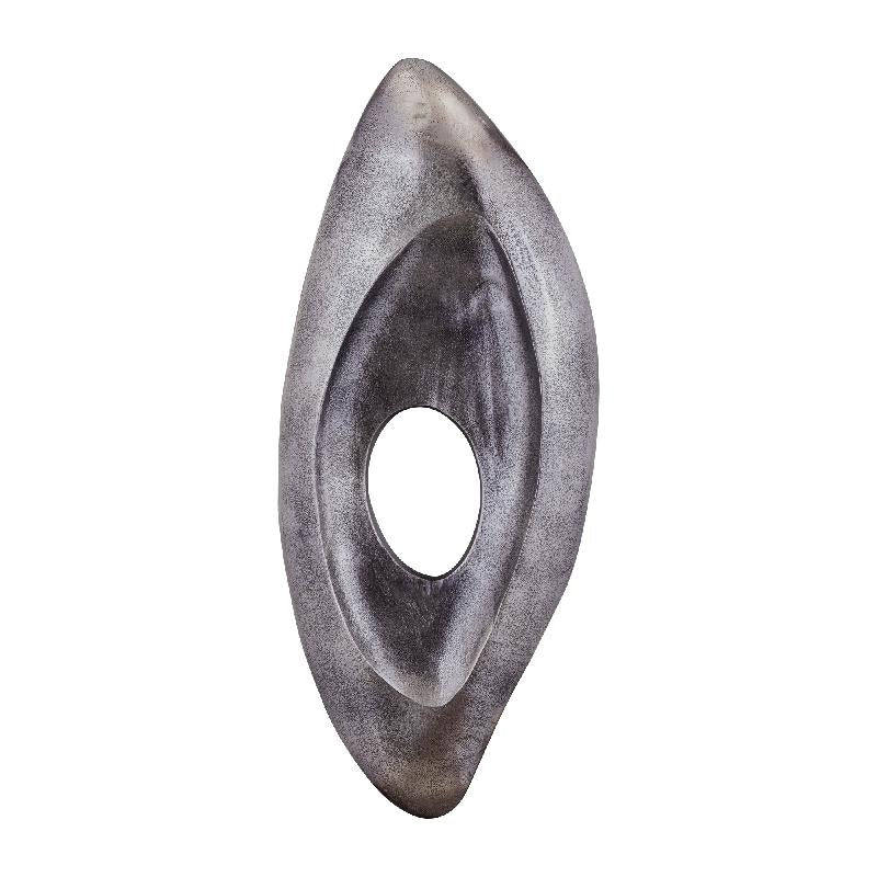 Wandpaneel – Modernes Design, Aluminium Material, Silber, L – Kellaine | PTMD