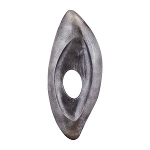 Wandpaneel – Modernes Design, Aluminium Material, Silber, L – Kellaine | PTMD