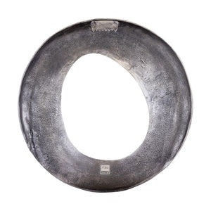 Wall Panel – Open Round Design, Cast Aluminum Metal, Modern Look, L – Daweson | PTMD