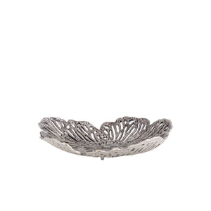 Wanddeko – Blumen Design, Aluminiumguss Metall, Organische Form, M – Ryhann | PTMD