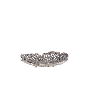 Wanddeko – Blumen Design, Aluminiumguss Metall, Organische Form, S – Ryhann | PTMD