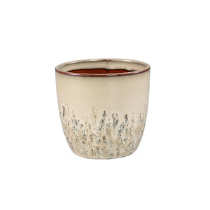 Topf - Keramik, Runde Form, Bauchige Form, Creme, M - Harper | PTMD