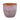 Blumentopf - Keramik, Runde Form, Bauchige Form, Rosa, XL - Harper | PTMD