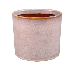 Topf - Keramik, Rundes Design, Glatte Oberfläche, Rosa, XL – Mary | PTMD