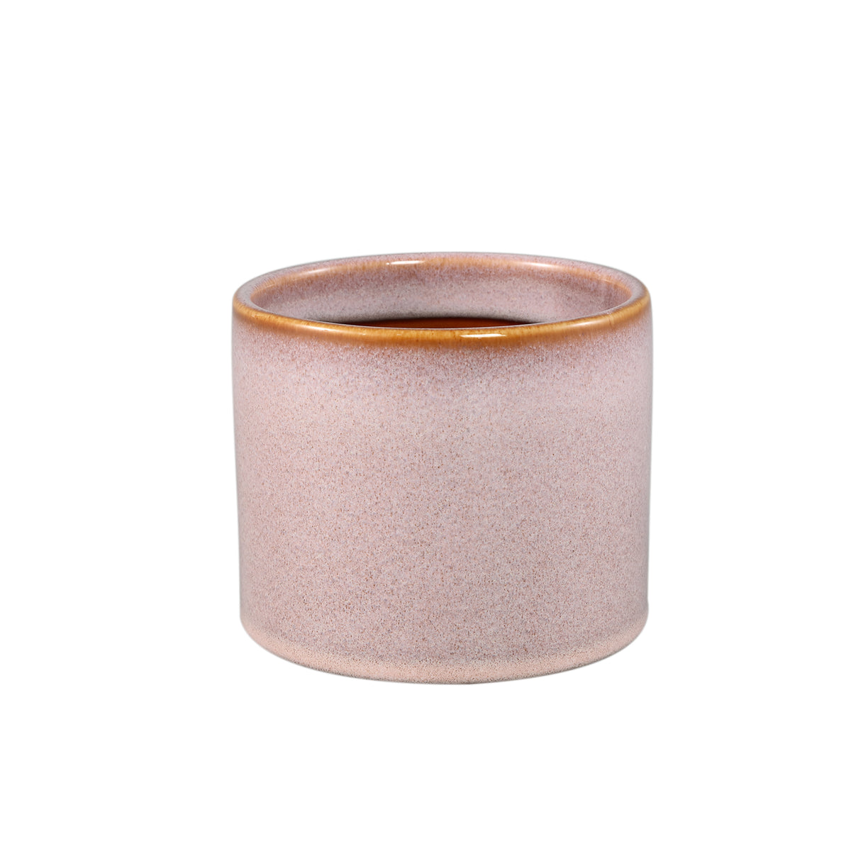 Topf - Keramik, Rundes Design, Glatte Oberfläche, Rosa, M – Mary | PTMD
