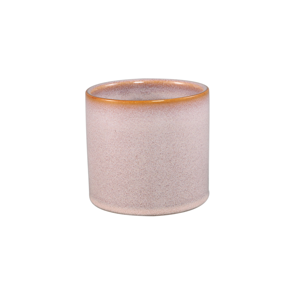 Topf - Keramik, Rundes Design, Glatte Oberfläche, Rosa, S – Mary | PTMD