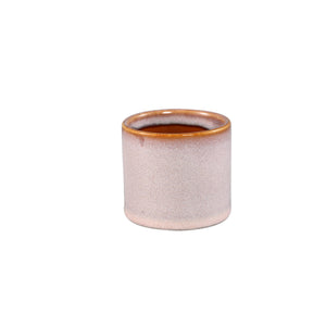 Topf - Keramik, Rundes Design, Glatte Oberfläche, Rosa, XS – Mary | PTMD