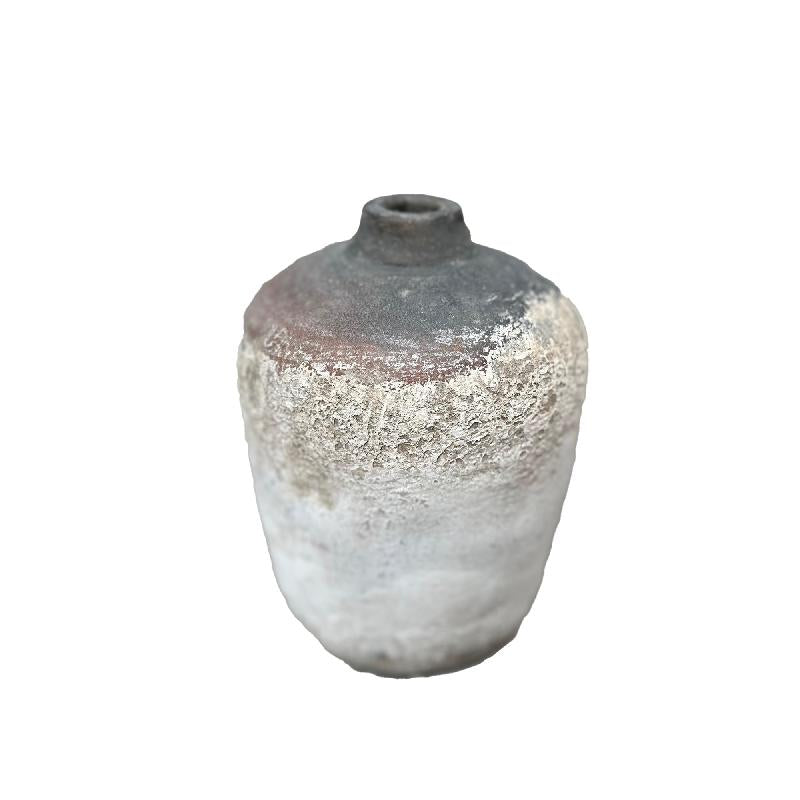 Vase – White Terracotta Ceramic, Round Shape, Tall – Joseph | PTMD