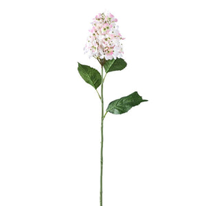Hydrangea Flower – Pink Fabric and Plastic Hydrangea Branch | PTMD