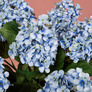 Hydrangea flower – Blue Hydrangea Branch made of Fabric and Plastic | PTMD