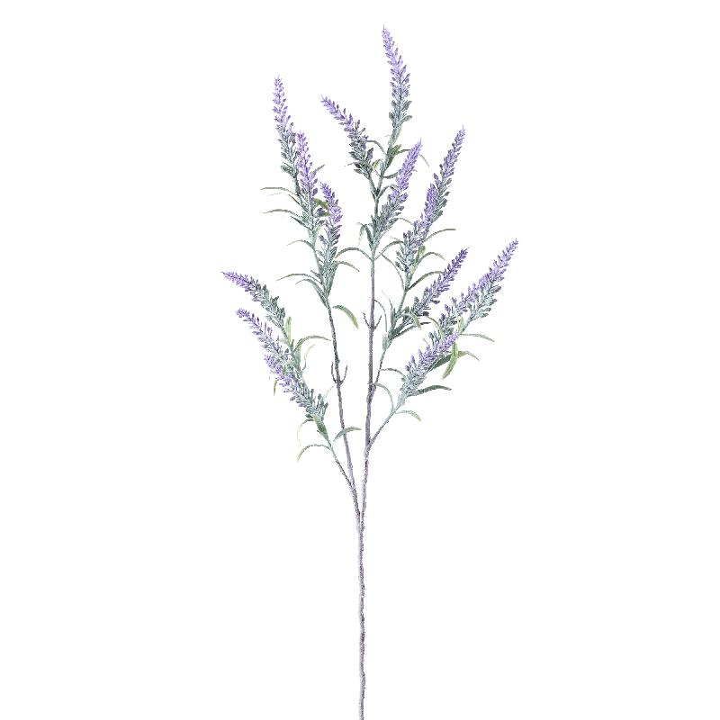 Kunstpflanze - Violetter Lavendel Spray, Kunststoff, Handgefertigt | PTMD
