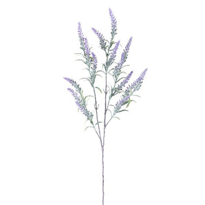 Kunstpflanze - Violetter Lavendel Spray, Kunststoff, Handgefertigt | PTMD