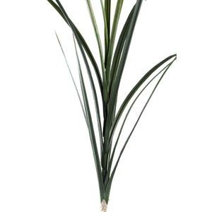 Artificial Plant - Green Grass Spray, Plastic, Handmade | PTMD