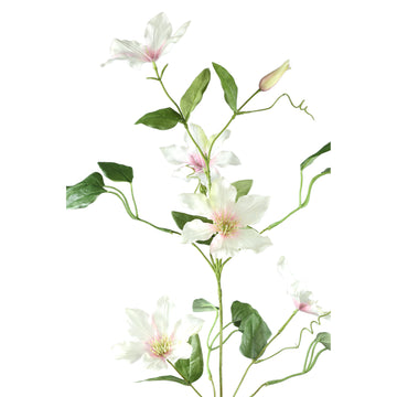 Gartenblume – Lila Glockenblumen-Spray, Stoff, Kunststoff, Handgefertigt | PTMD