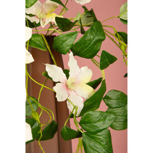 Gartenblume – Lila Glockenblumen-Spray, Stoff, Kunststoff, Handgefertigt | PTMD