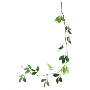 Leaf plant – Green Jade Vine Leaf Garland made of plastic | PTMD