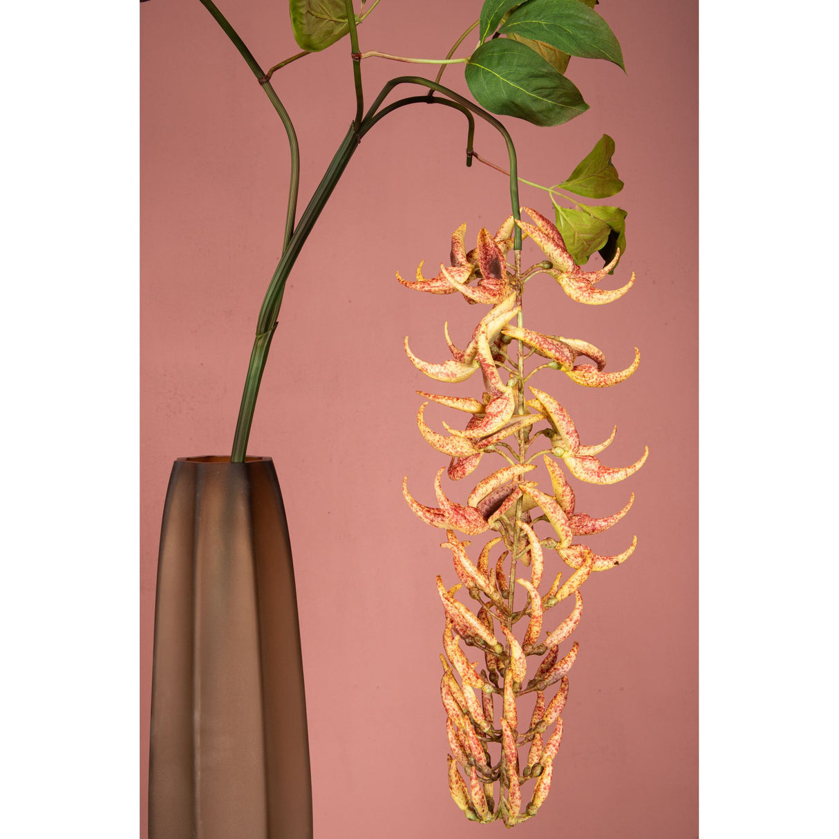 Gartenblume – Orange Strongylodon Spray, Handgefertigt, Kunststoff | PTMD