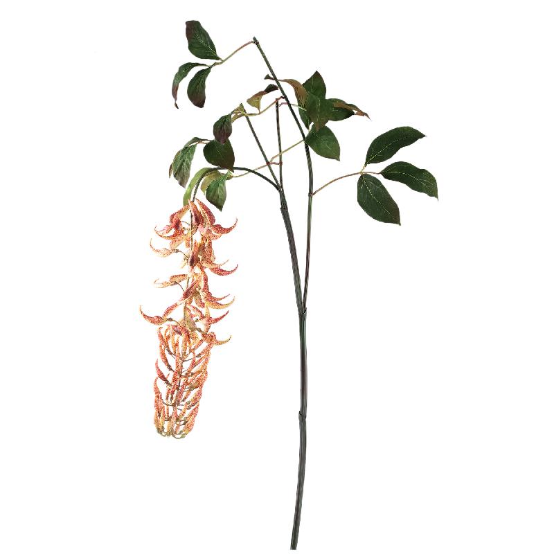 Gartenblume – Orange Strongylodon Spray, Handgefertigt, Kunststoff | PTMD