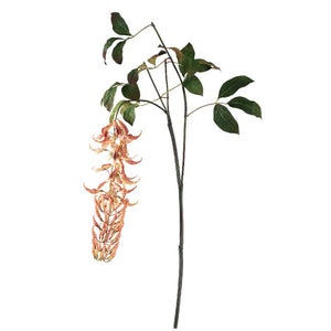 Gartenblume – Orange Strongylodon Spray, Handgefertigt, Kunststoff | PTMD
