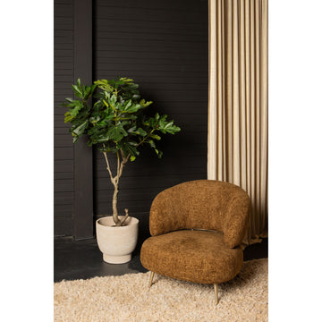 Baumgrün mit Feigenbaum, im Topf und aus Kunststoff, L | PTMD