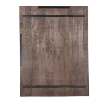 Wandpaneel – Natürliches Design, Rechteckige Form, Mangoholz Material, Braun, L – Mattin | PTMD