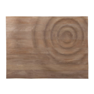 Mango Wood Wall Panel, Rectangular Design, Handmade, Natural Finish, L – Mattin | PTMD