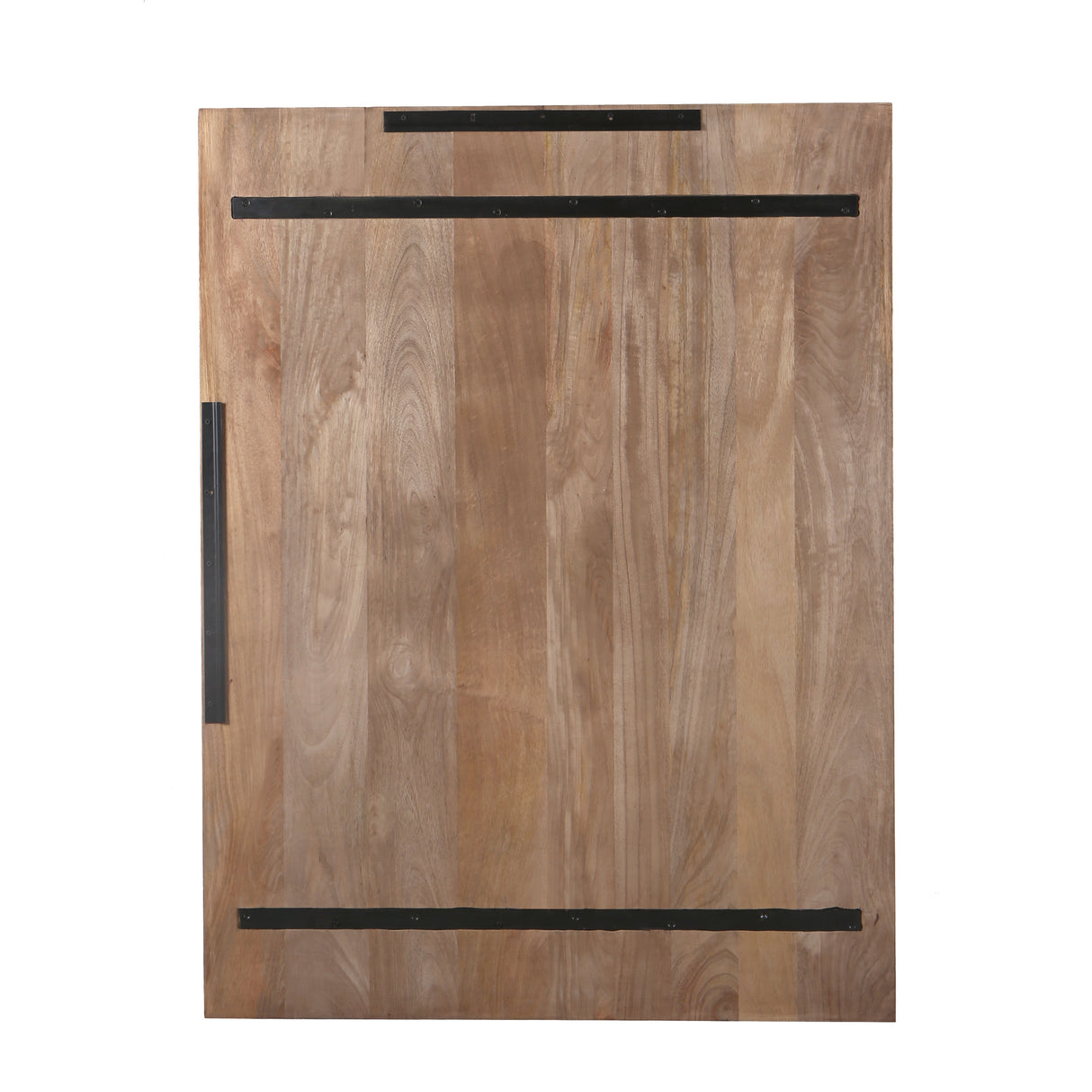 Mango Wood Wall Panel, Rectangular Design, Handmade, Natural Finish, L – Mattin | PTMD