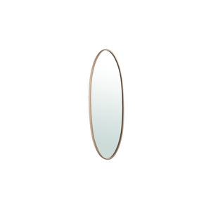 Spiegel – Schlichtes Design, Ovale Form, Stahl Material, Sand, L – Serine | PTMD