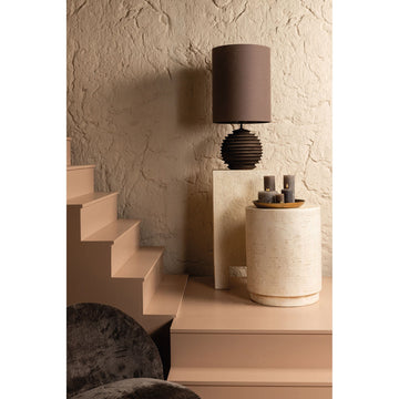 Beistelltisch – MgO Material, Rechteckige Form, Stabiles Design, Creme – Chandar | PTMD
