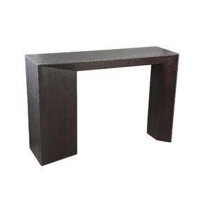 Side Table – MDF, Rectangular, Asymmetrical Design, Black – Arivo | PTMD