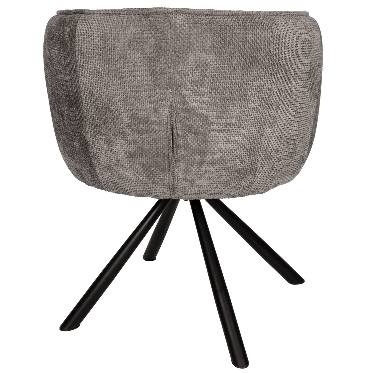 Esszimmerstuhl – Stein Farbton, Drehfunktion Design, Stoff Material – Como | PTMD
