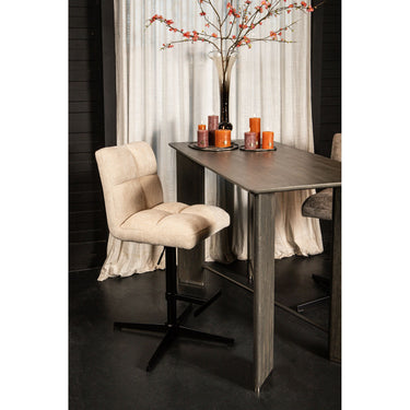 Bartisch – Mangoholz Platte, Metall Gestell, Antik Stil – Liber | PTMD