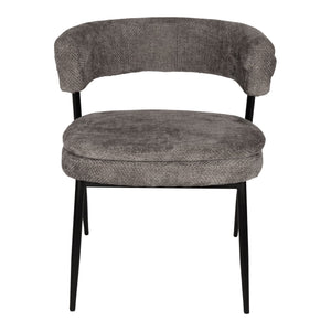 Esszimmerstuhl – Stein Farbton, Stoff Material, Modernes Design – Helsinki | PTMD