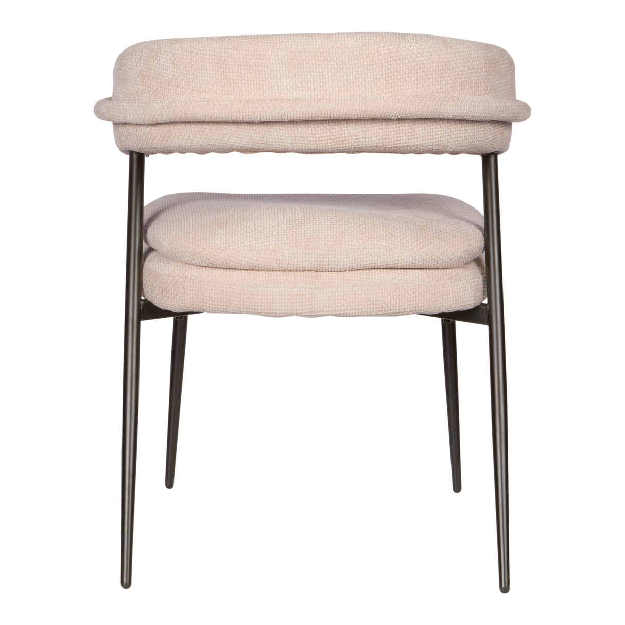Esszimmerstuhl – Creme Farbton, Stoff Material, Modernes Design – Helsinki | PTMD