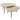 Couchtisch – Marmor Steinplatte, Creme Oberfläche, Harmonische Formgebung – Veria | PTMD